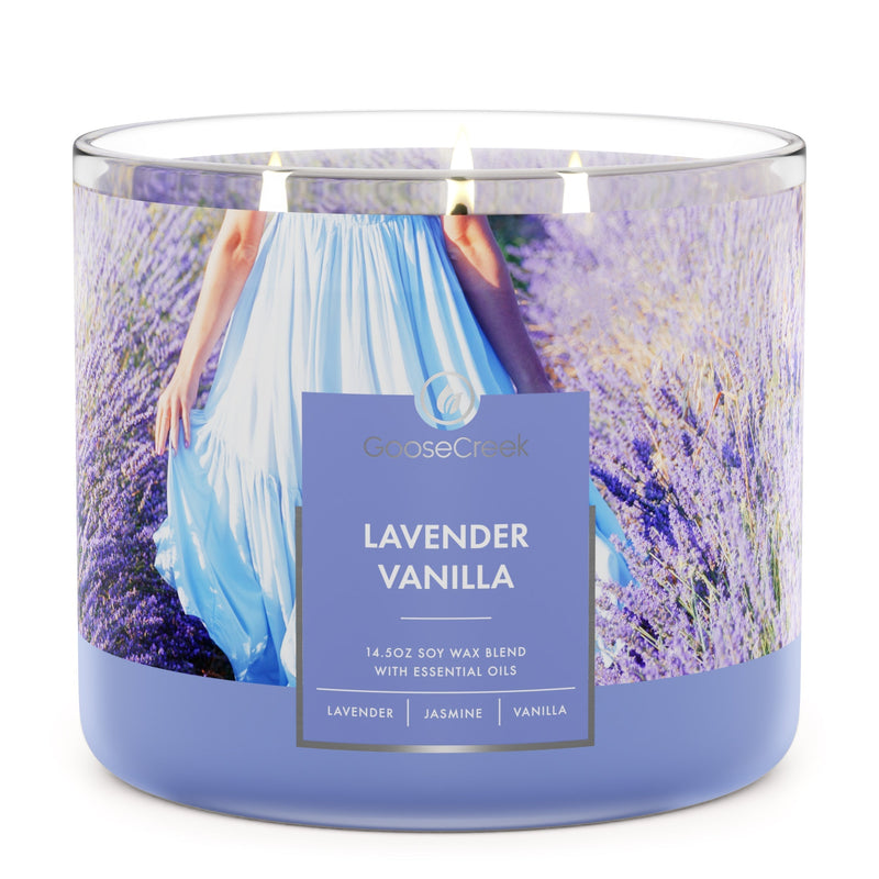 Lavender Vanilla 3-Wick Candle Select 3-0131